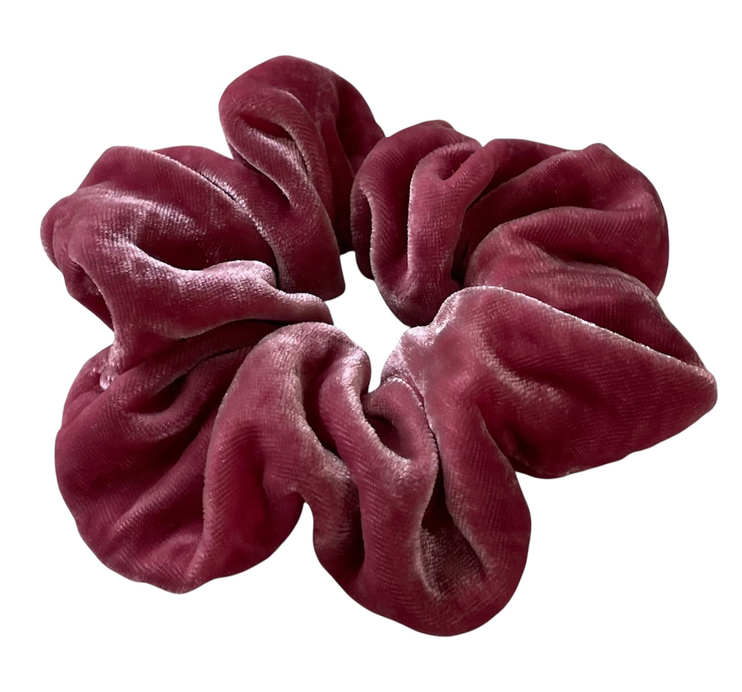Silk velvet statement scrunchie