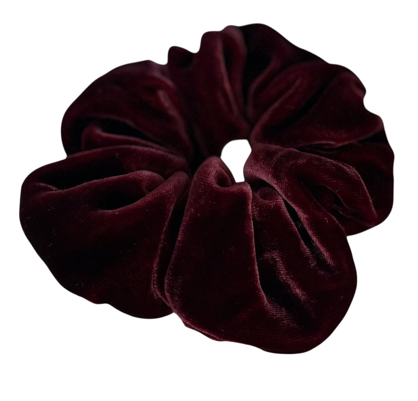 Silk velvet statement scrunchie