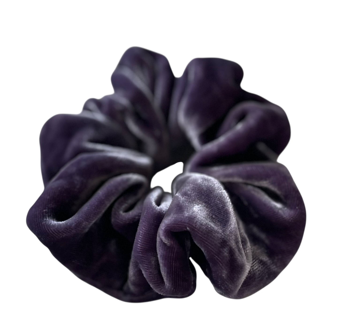Silk velvet statement scrunchie