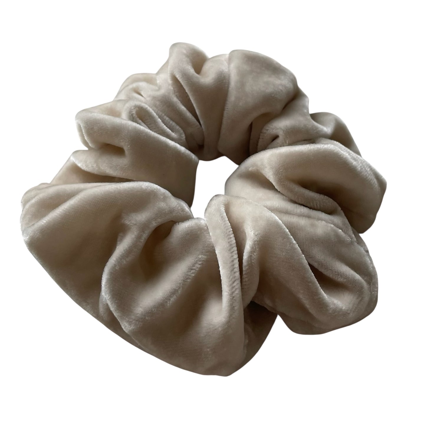 Silk velvet statement scrunchie