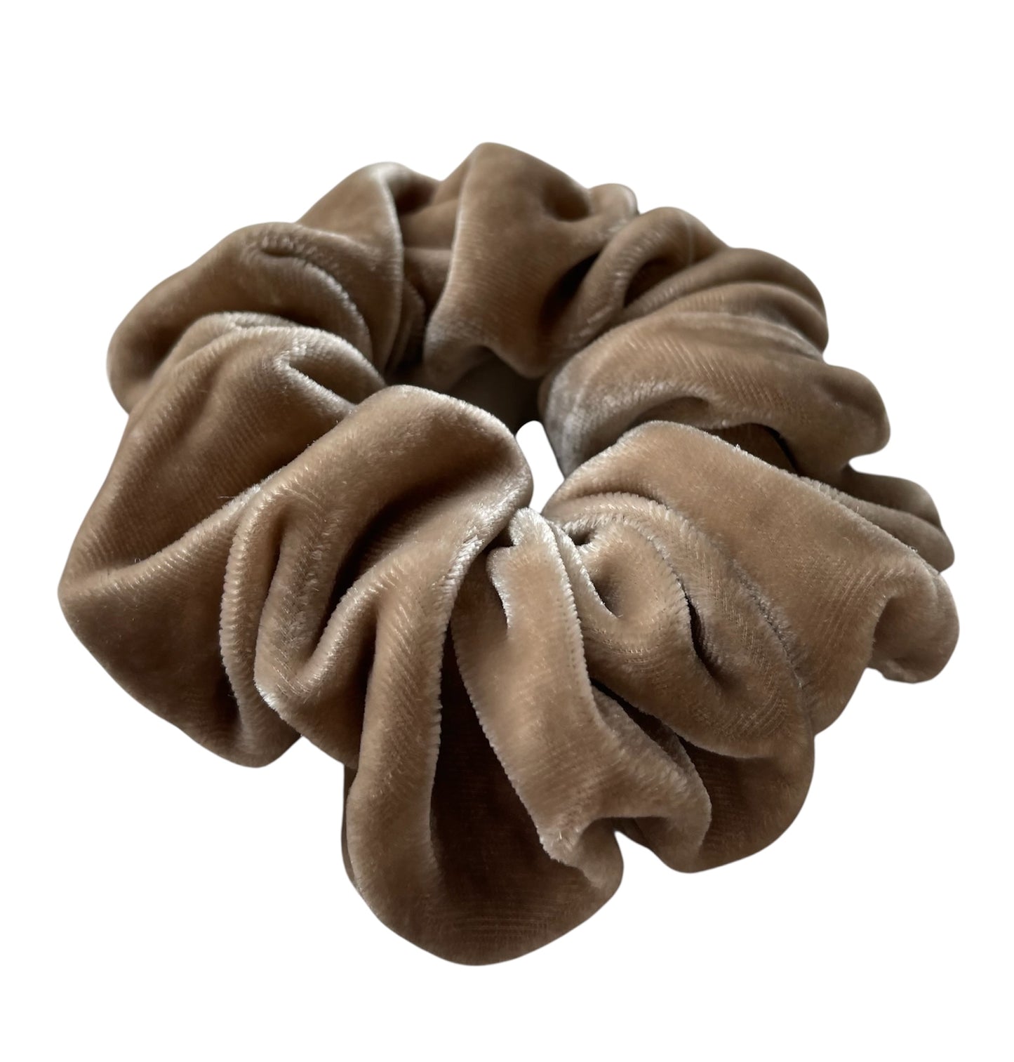 Silk velvet statement scrunchie