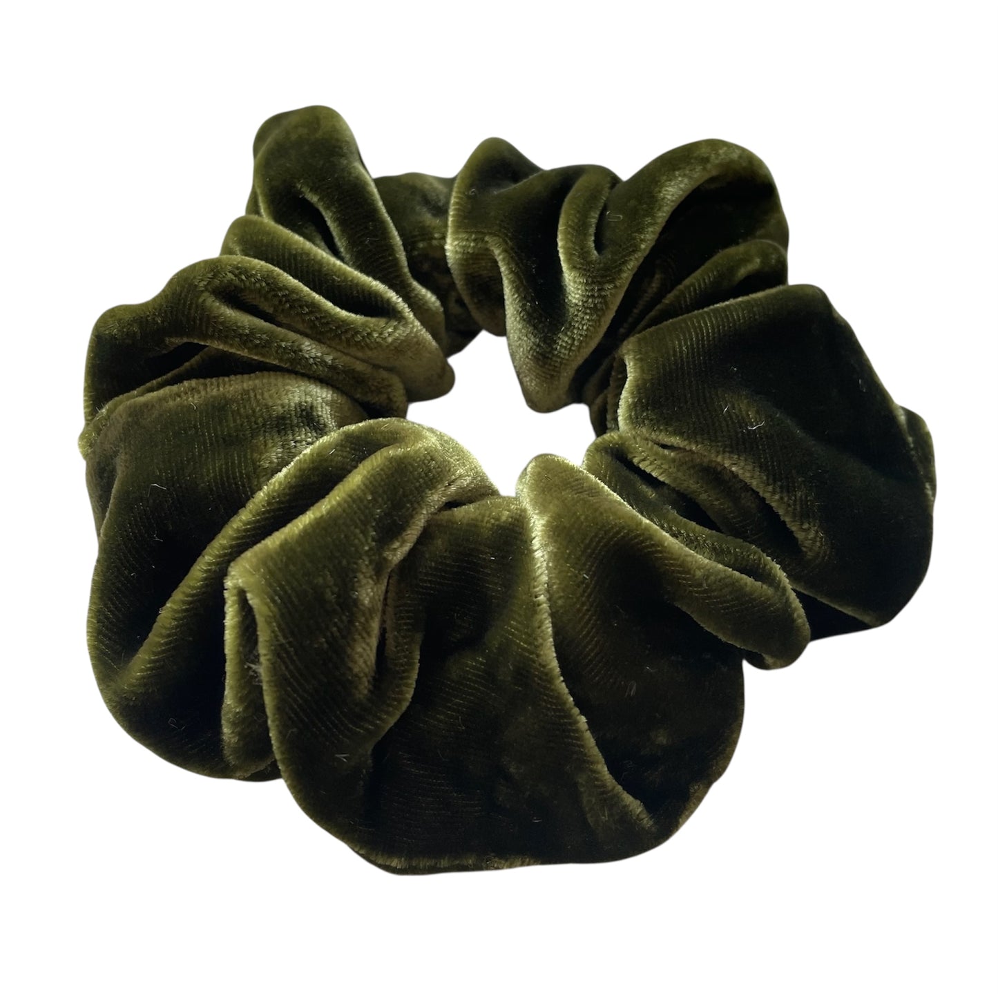 Silk velvet statement scrunchie