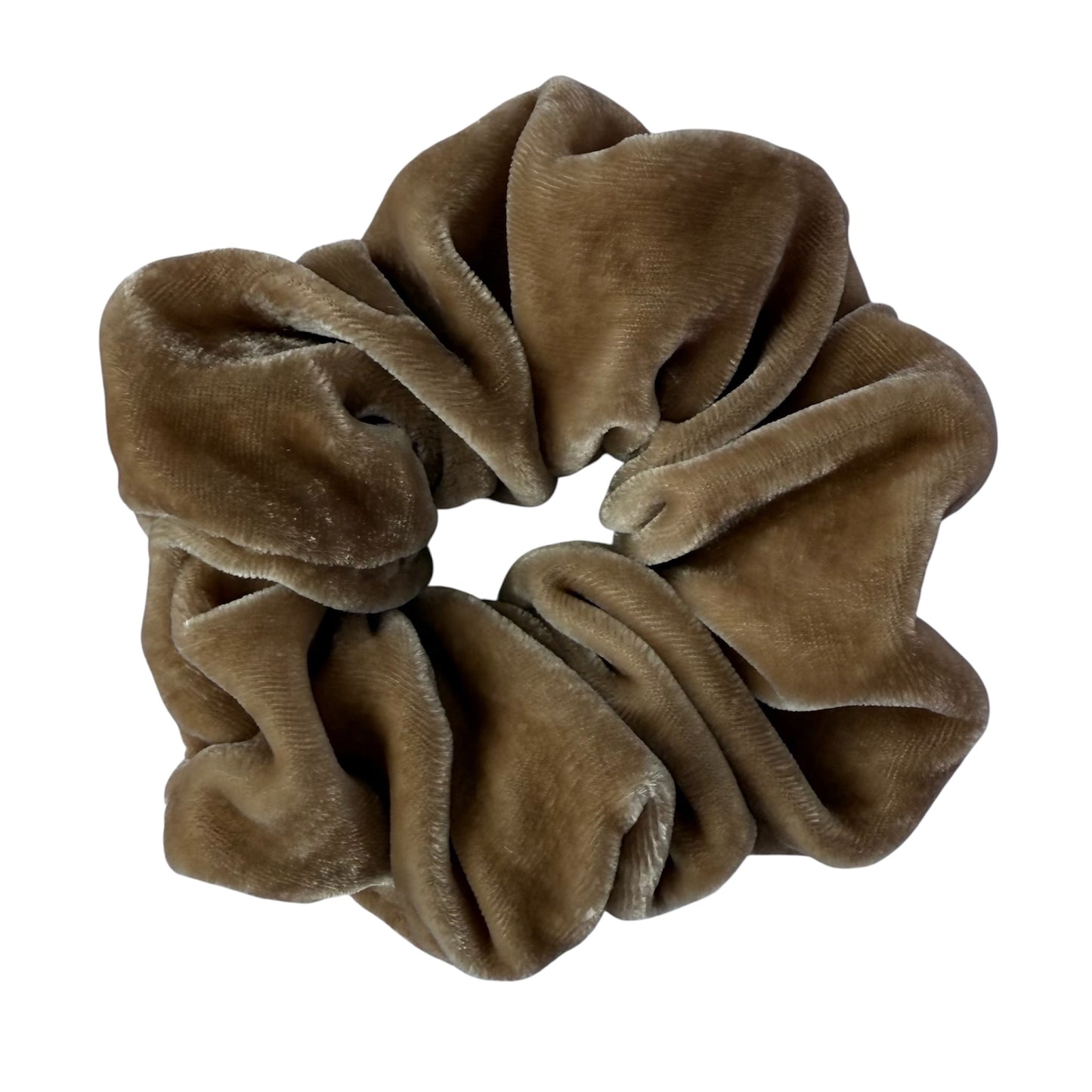 Silk velvet statement scrunchie