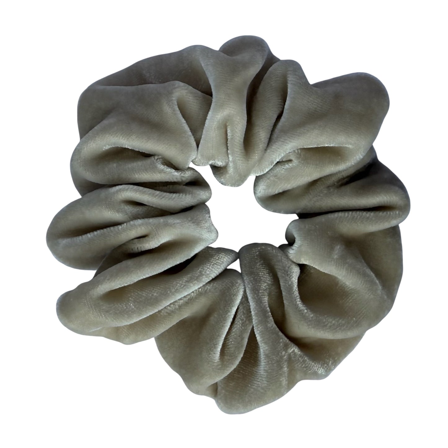 Silk velvet statement scrunchie