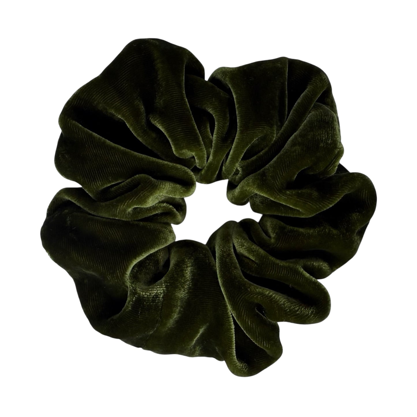 Silk velvet statement scrunchie