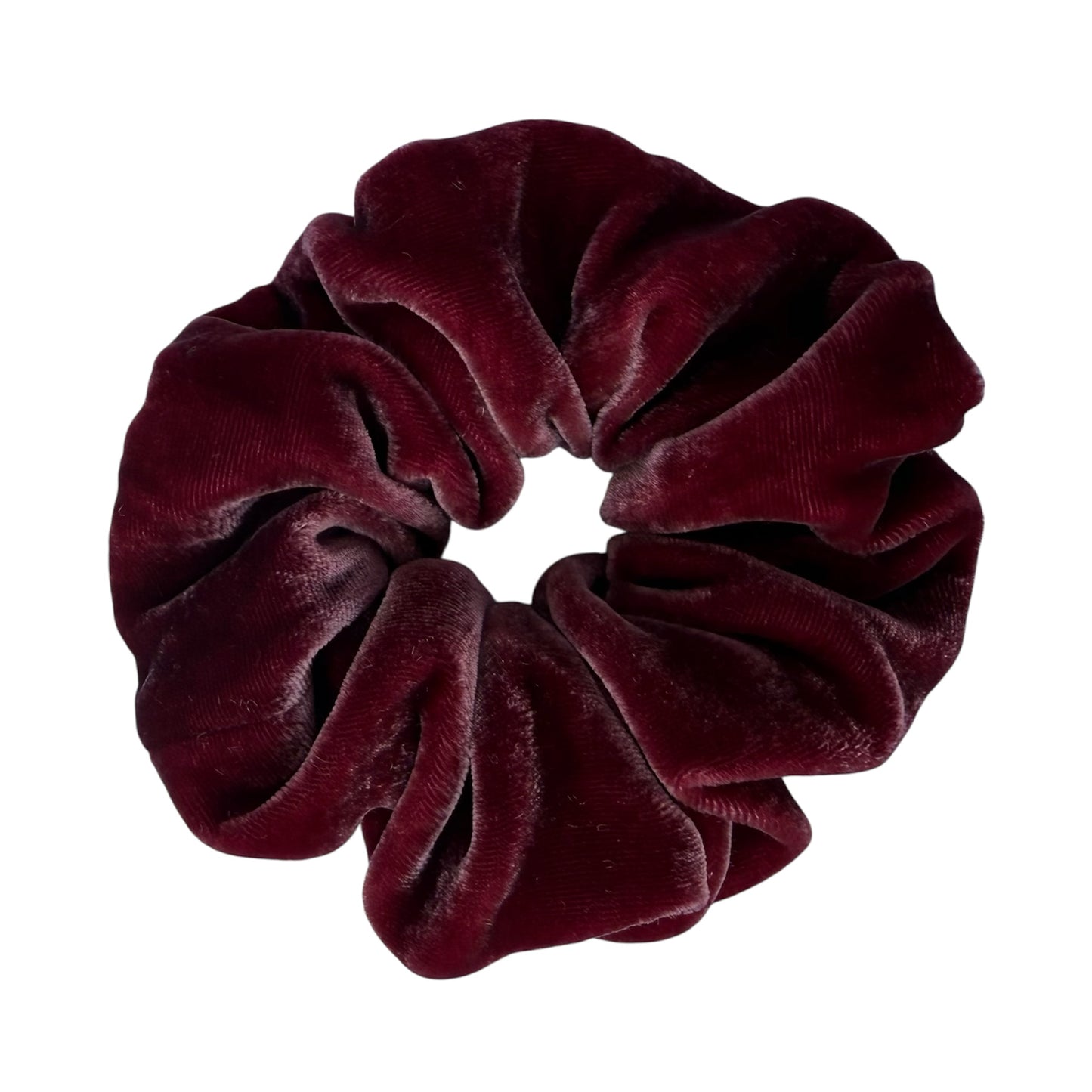Silk velvet statement scrunchie
